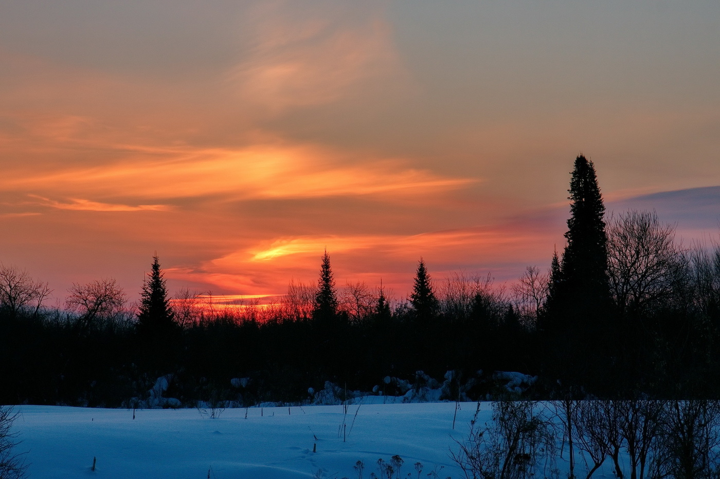 *Вечерняя заря.**