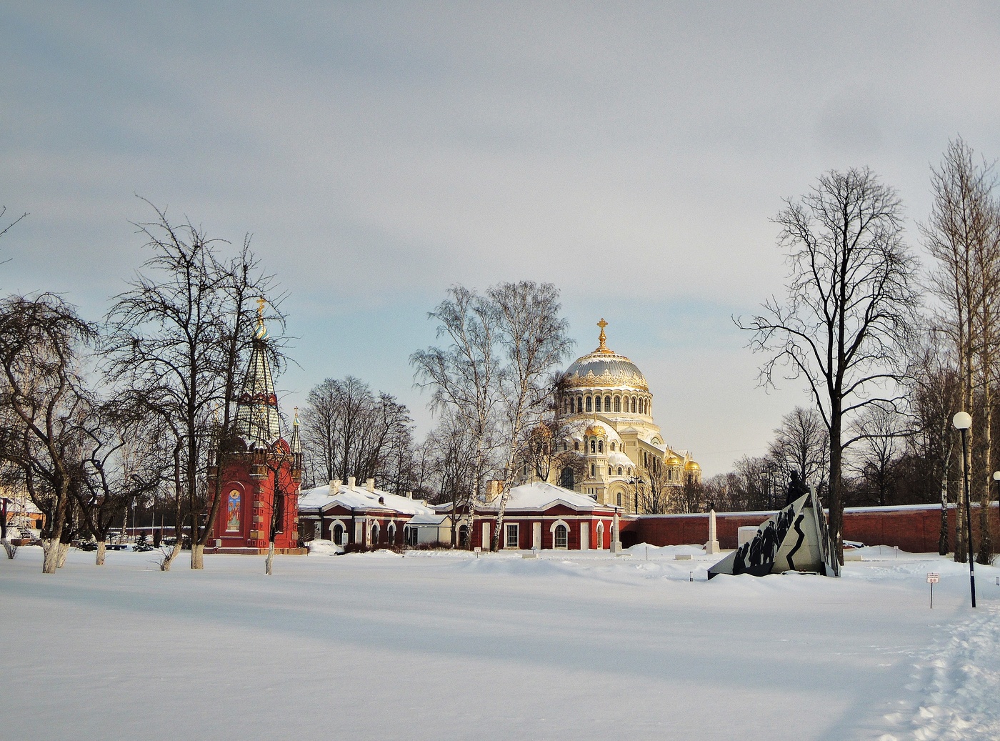 Зимним днём