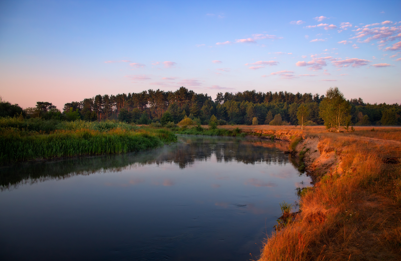 Утром на берегу Немана