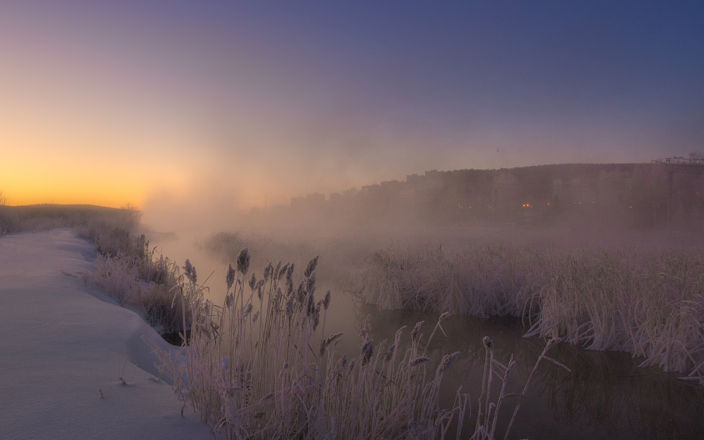 Утренняя речка