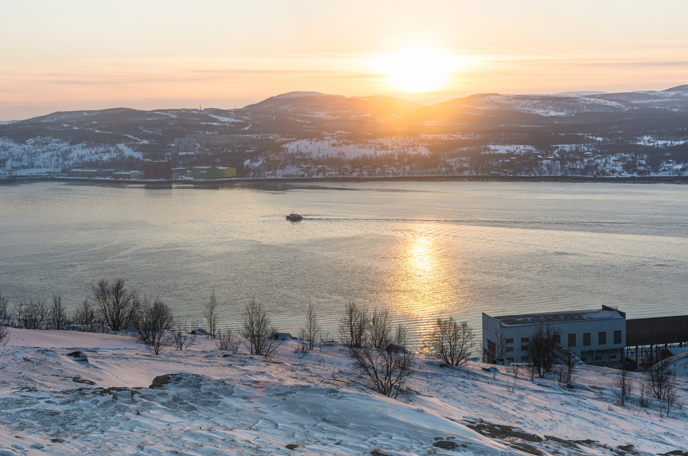 путь к причалу