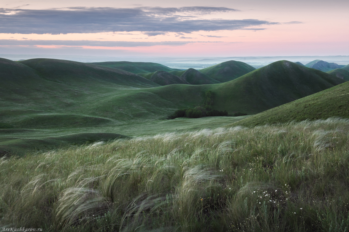 "Весеннее утро в Долгих горах"