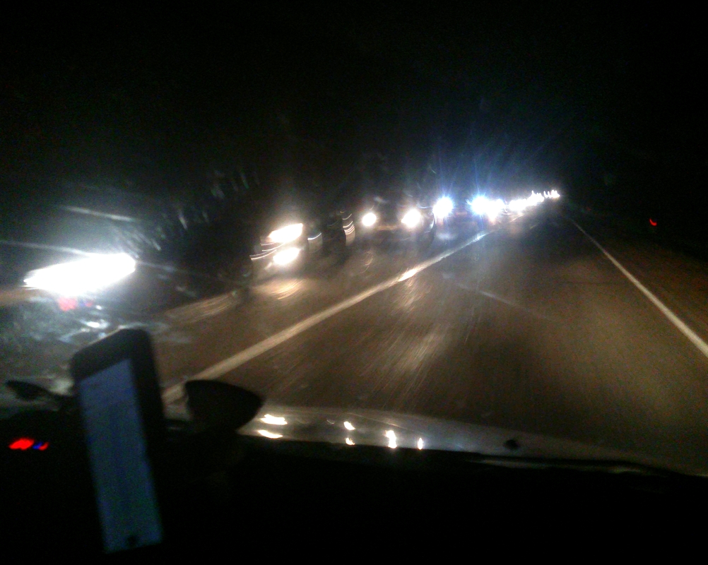 Ночная дорога...