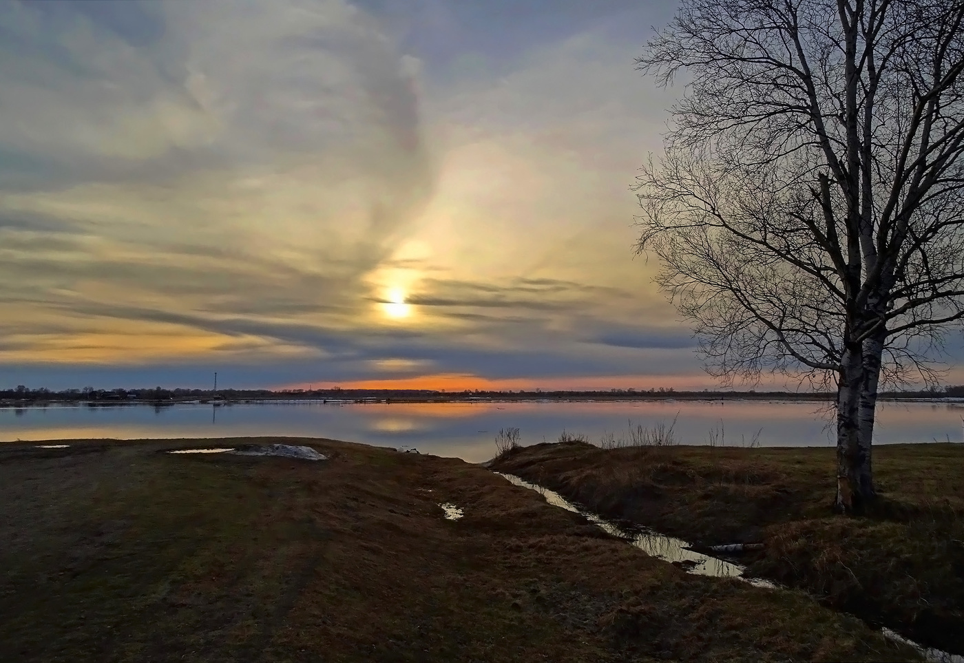 Весенний закат