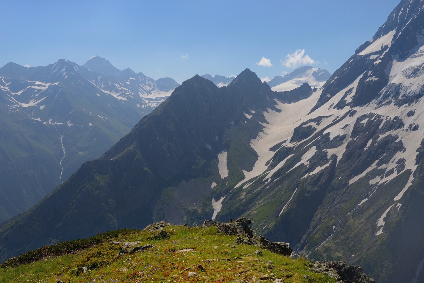 В горах Кавказа