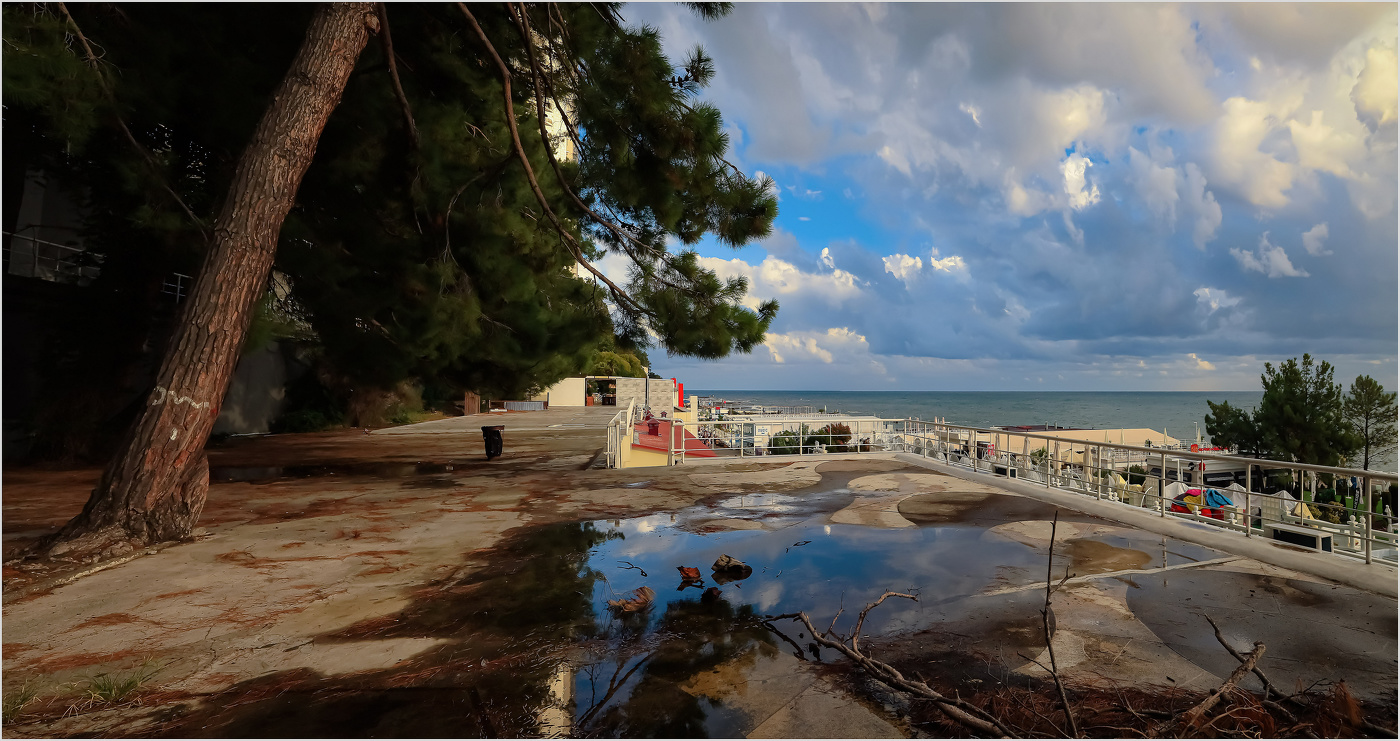 После дождичка