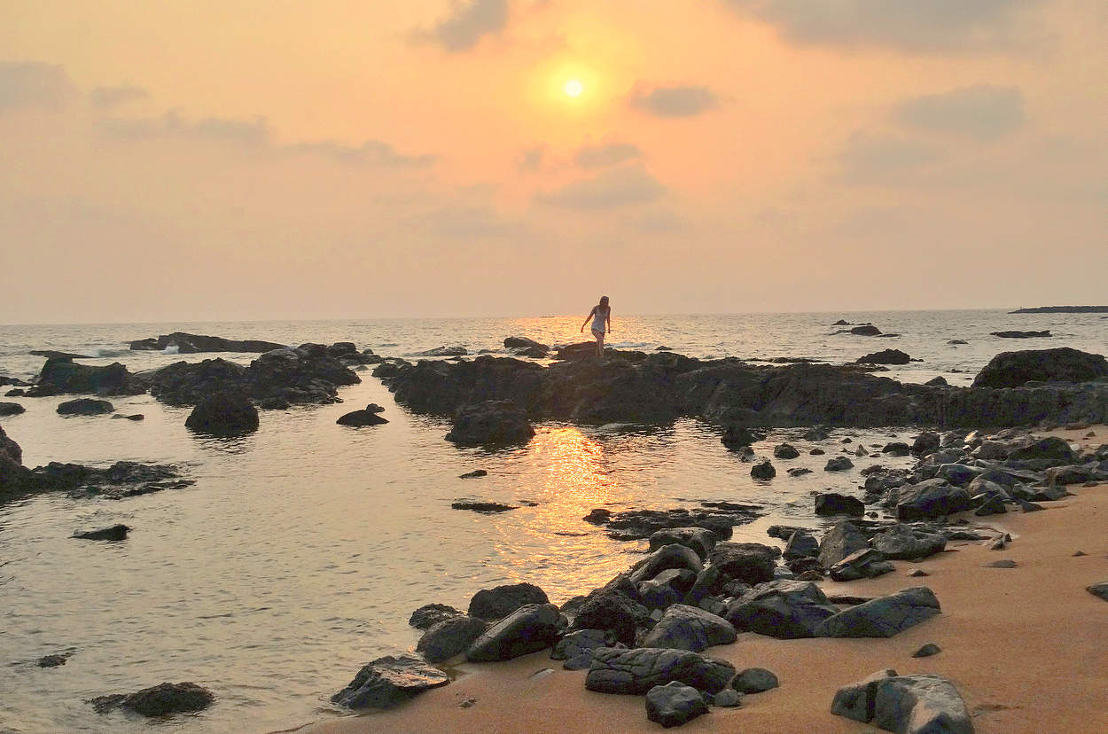 Вечер на море