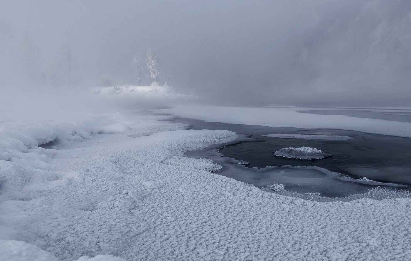 Морозный берег