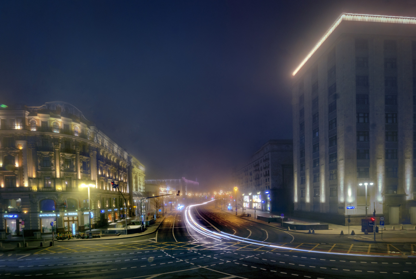 Туман на Тверской