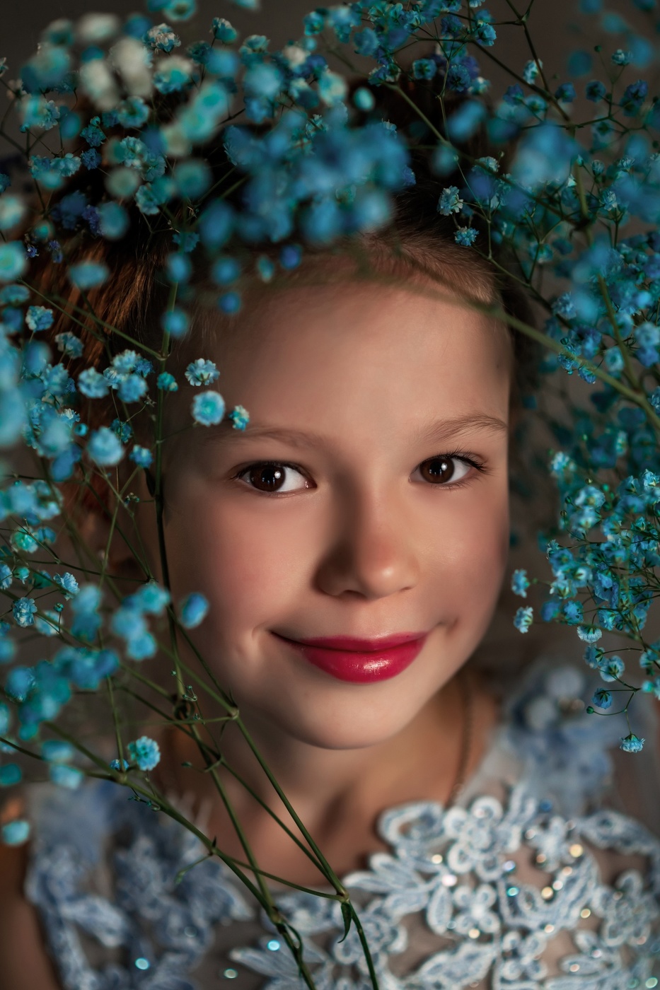 В рамке из гипсофил