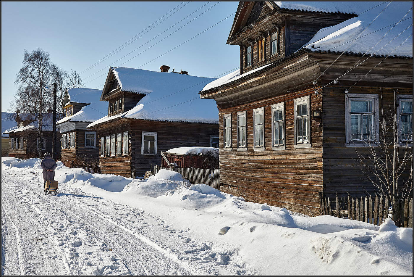 Зимний месяц март.