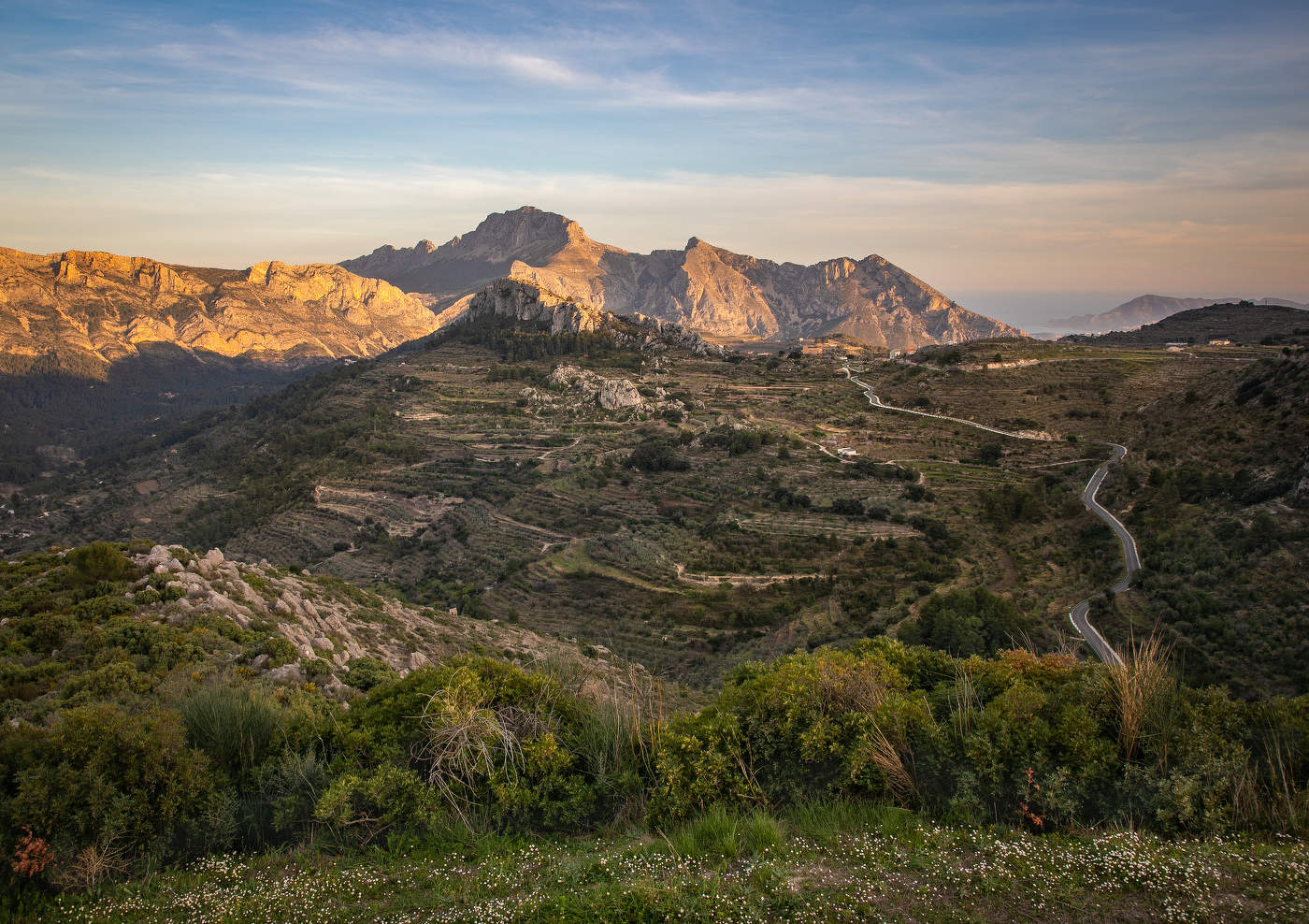 Весна в горах
