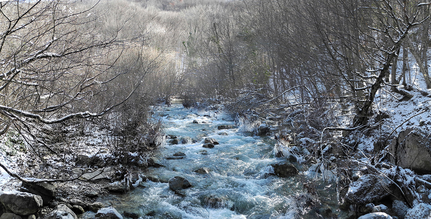 Снежная речка