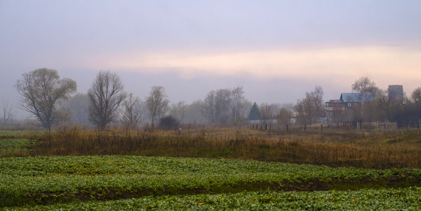 Весна в деревне.