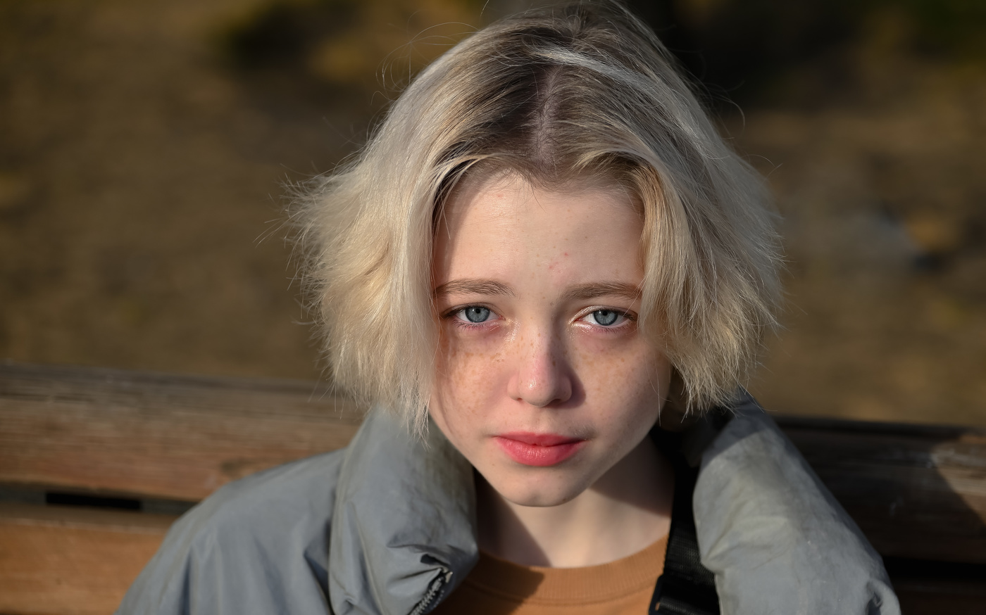 Уличный портрет.