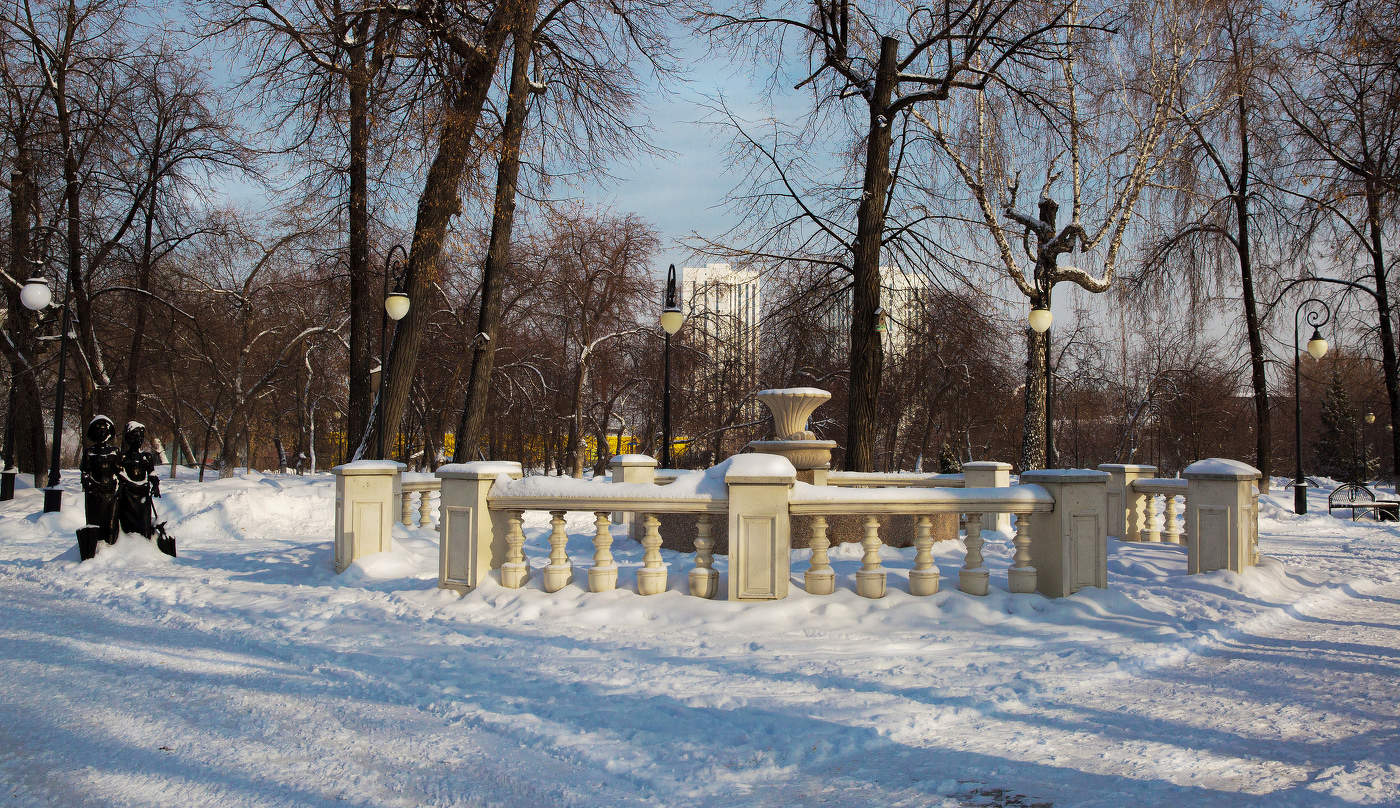 Тюмень.Александровский сад.
