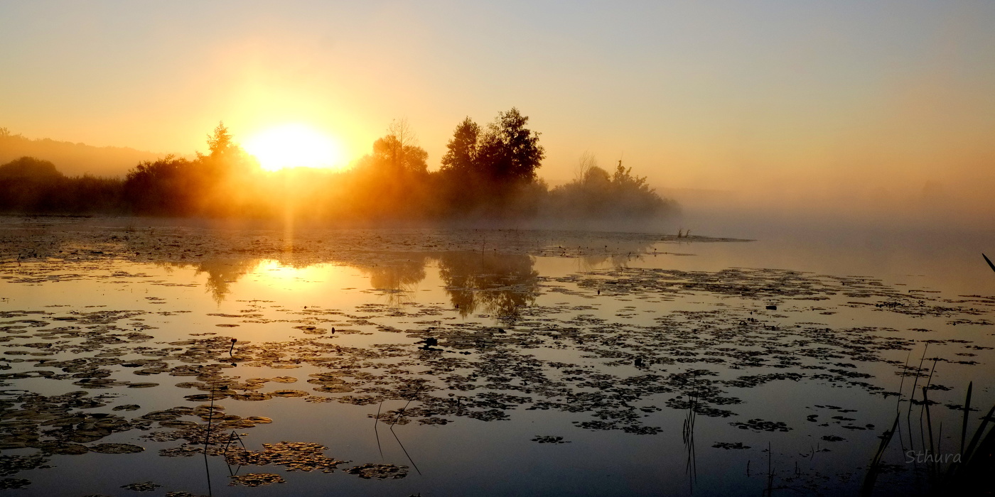 Рассвет в августе.
