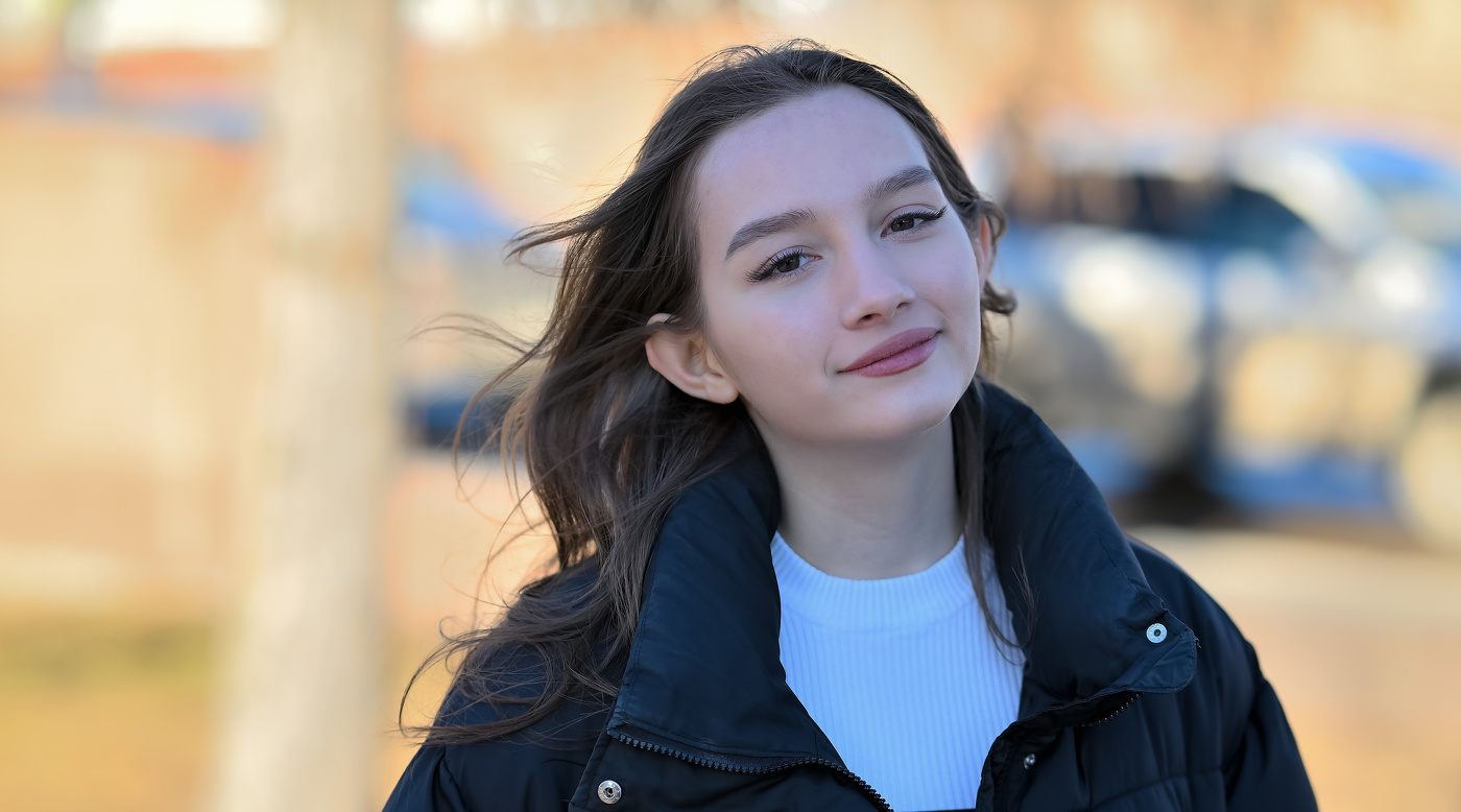 Уличный портрет.