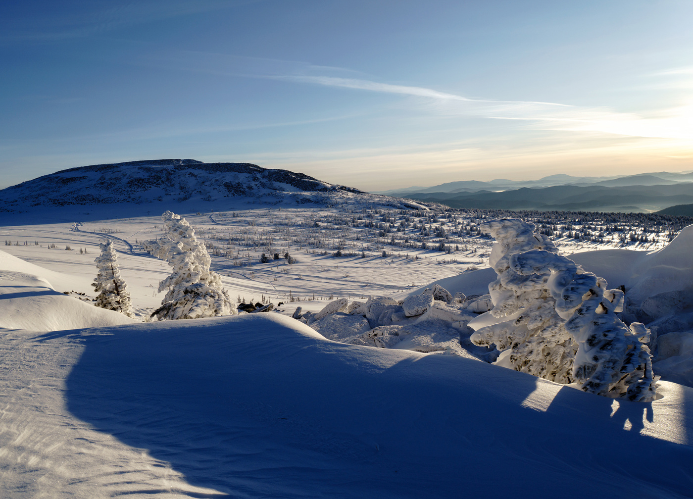 Горная Шория. Рассвет