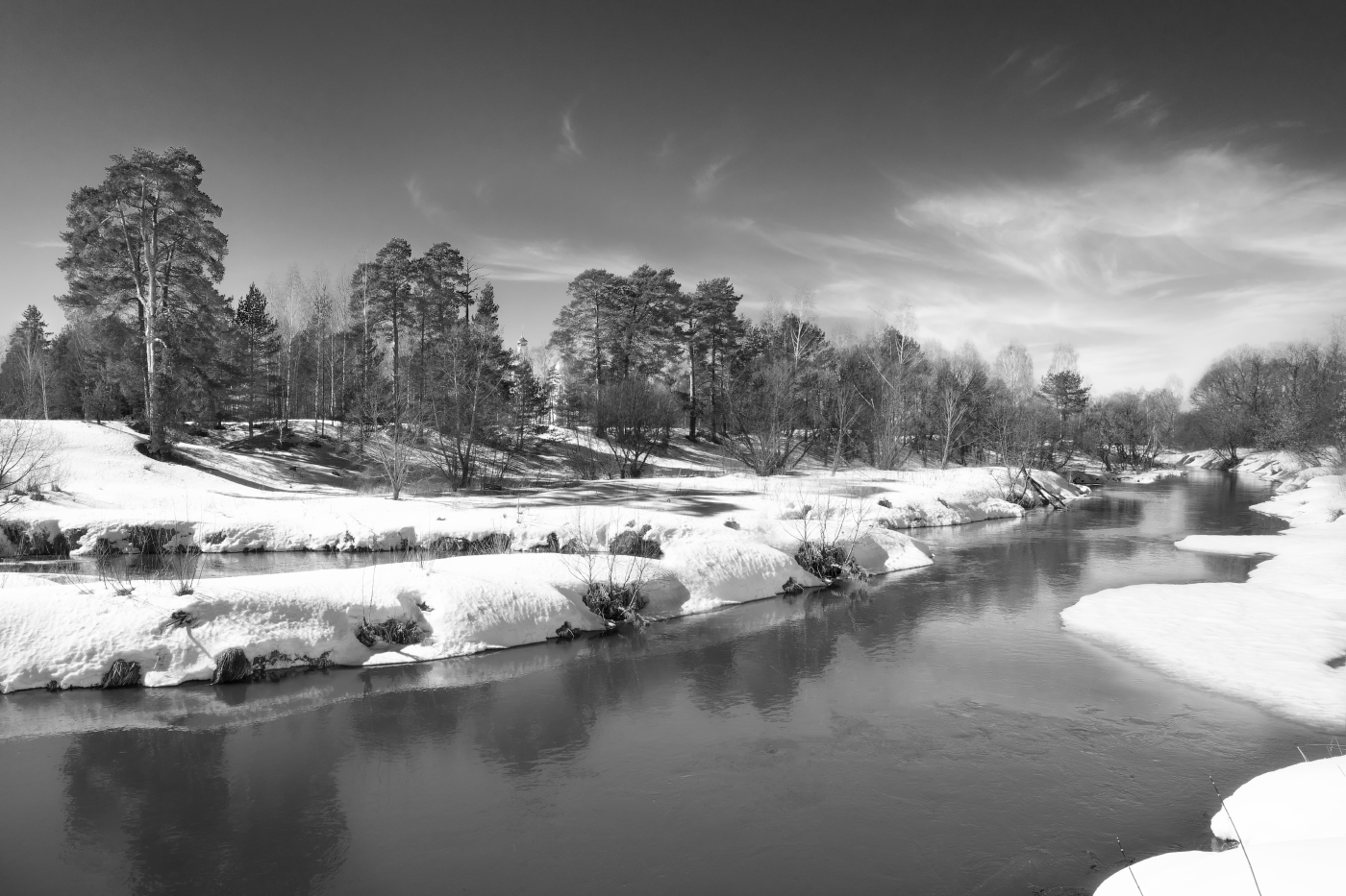 весенние берега