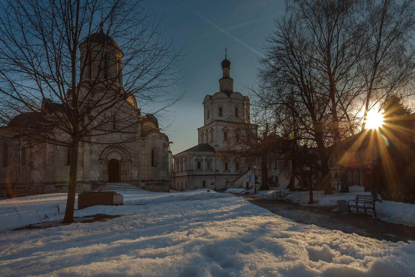 В Андронниковом монастыре