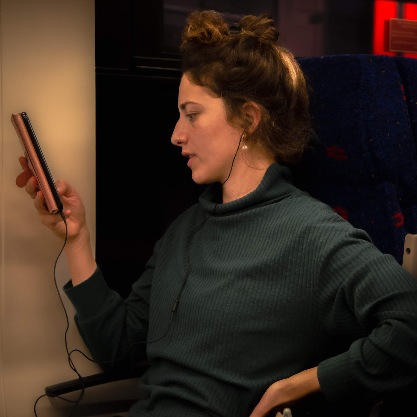 Дама в самолёте