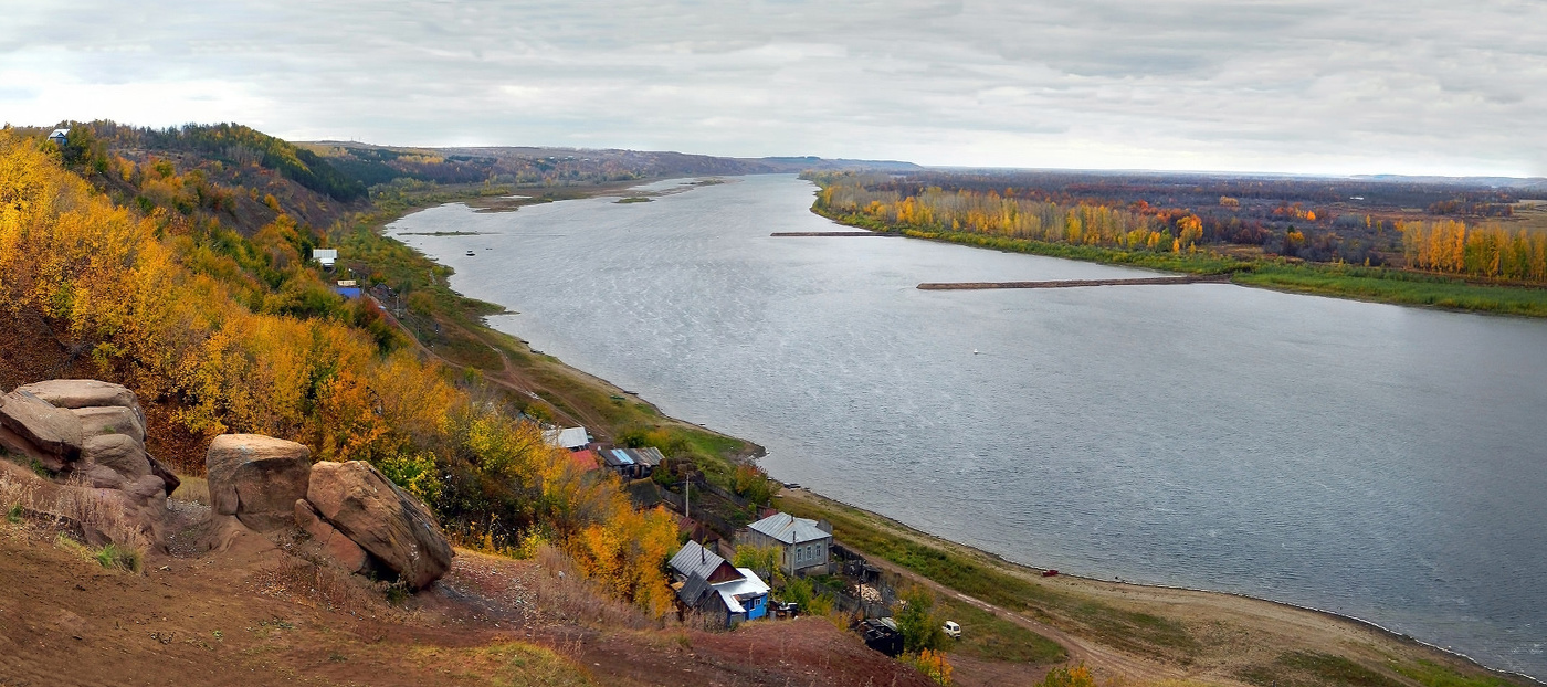 Панорама родной реки