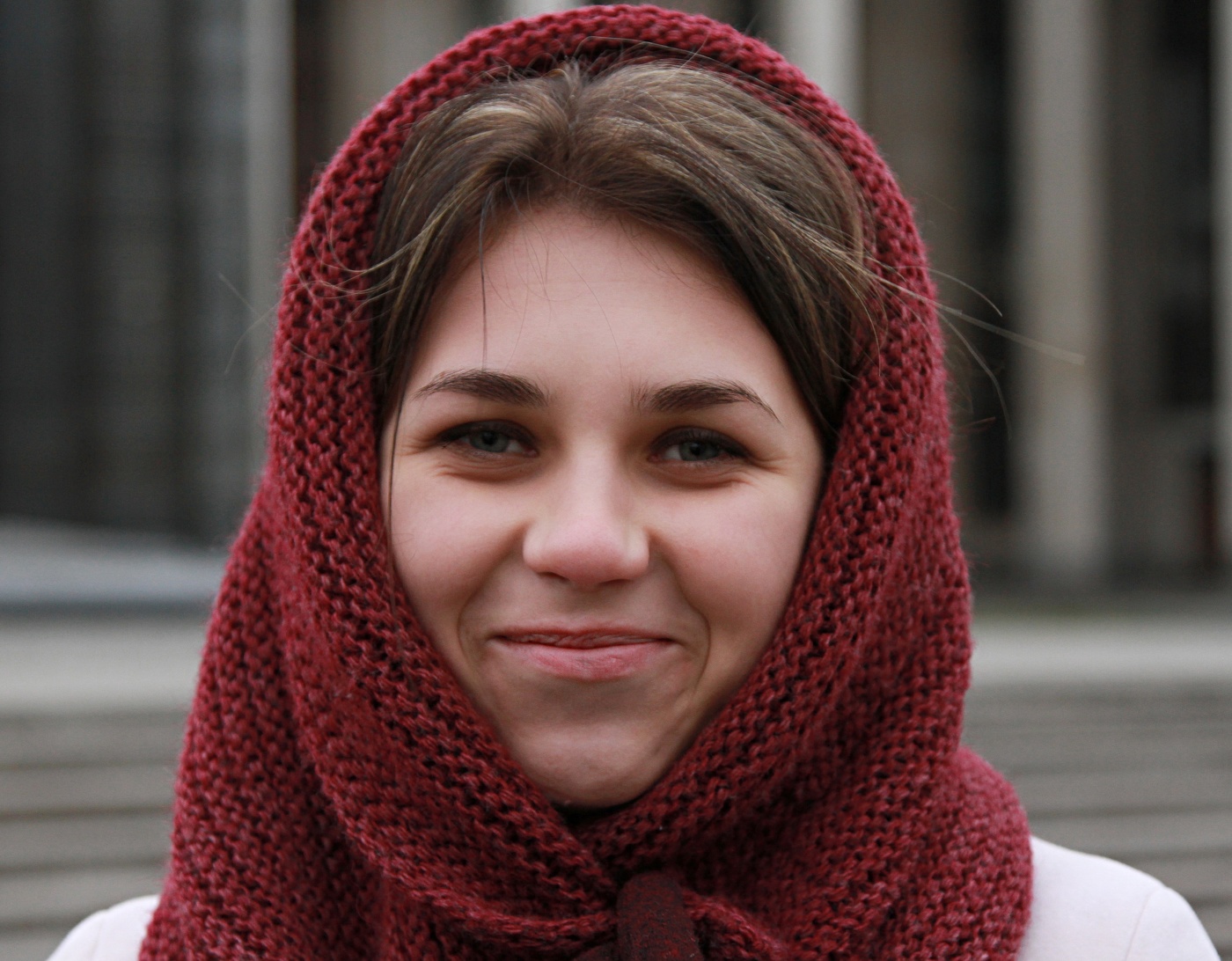 Портрет прохожей