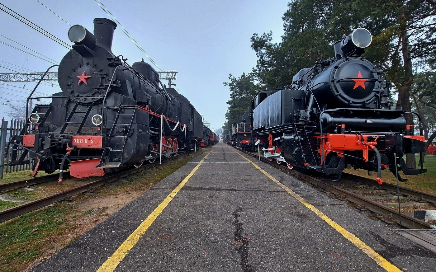 Музей паровозов в г.Барвновичи.