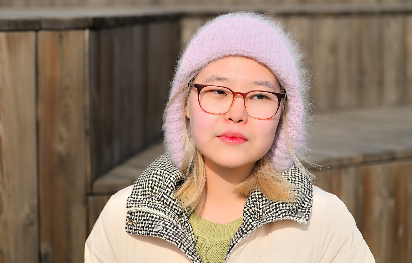 Уличный портрет.