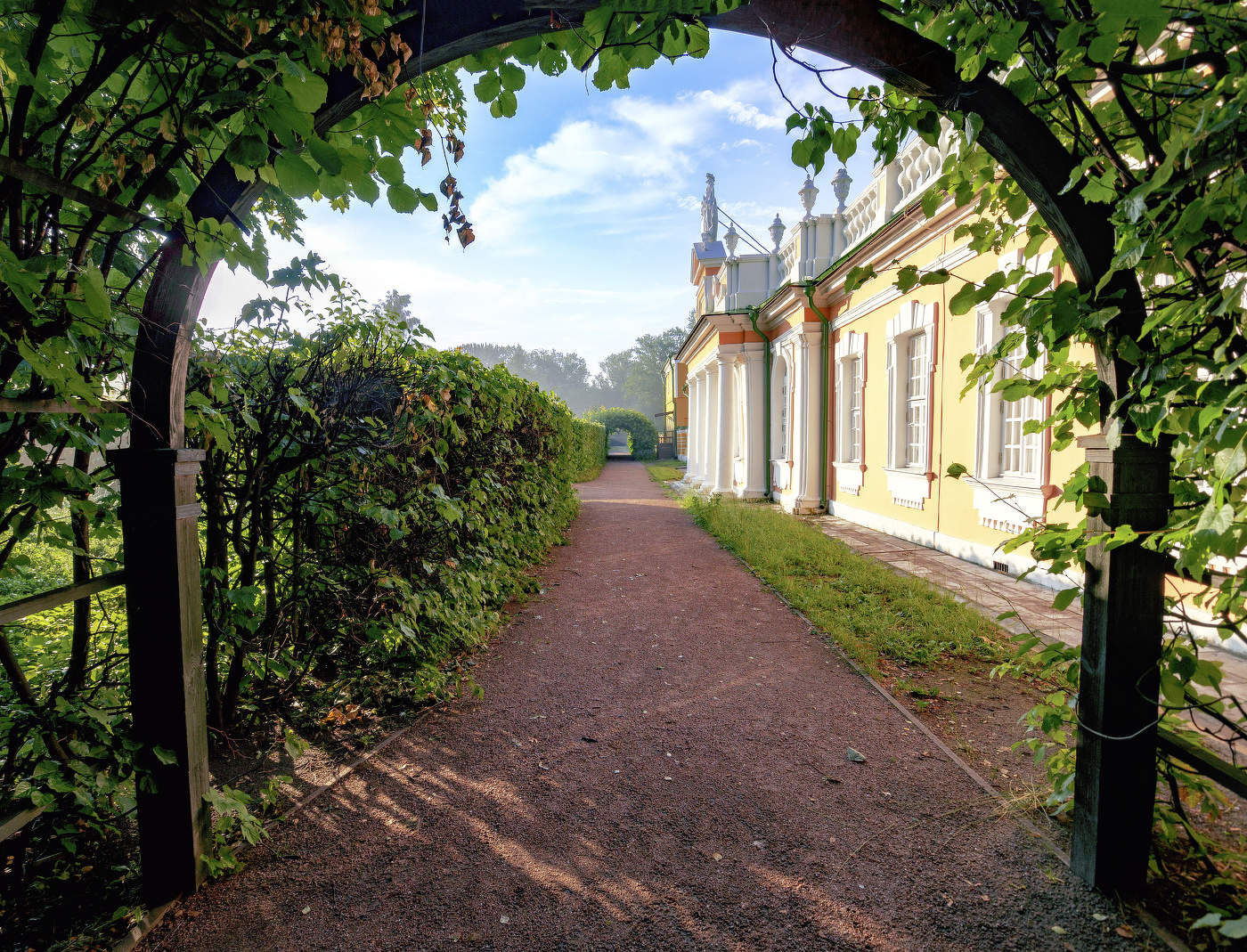 Утро в Кусково