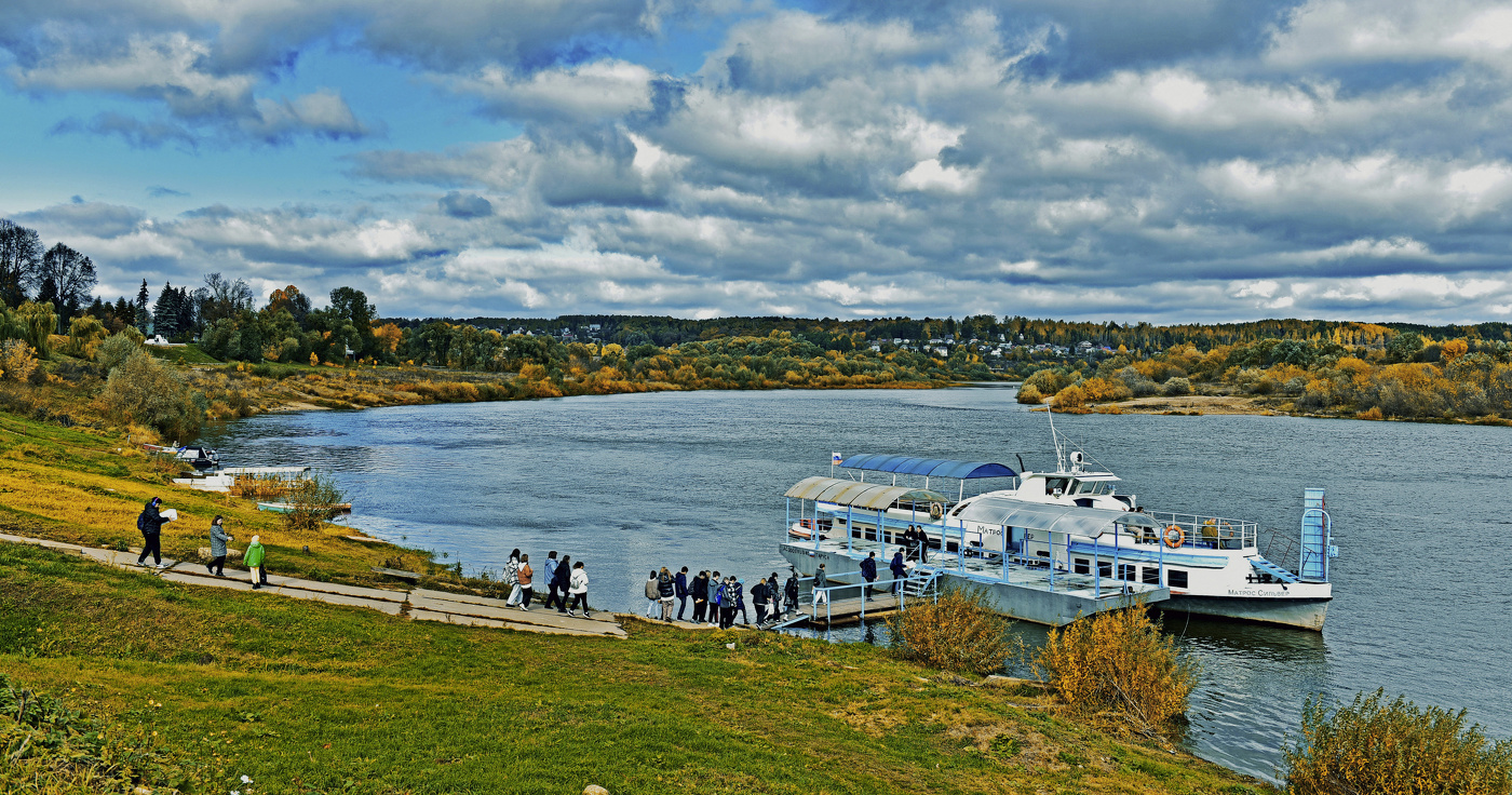 На прогулку по Оке.