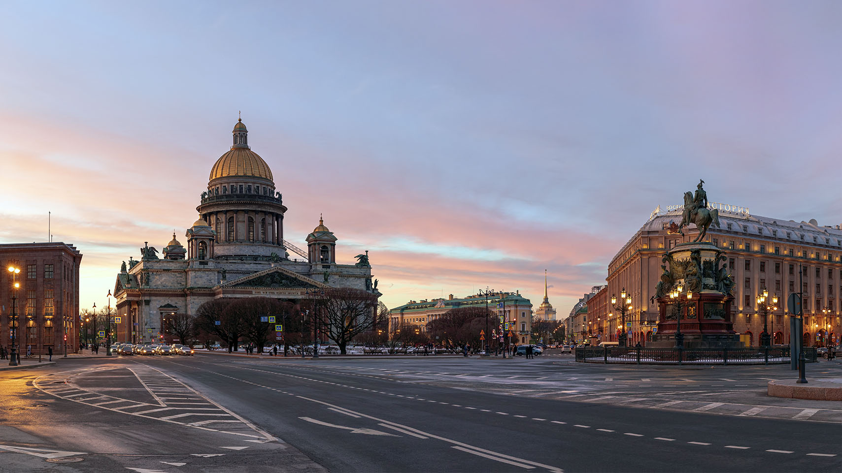 Розовые облака...