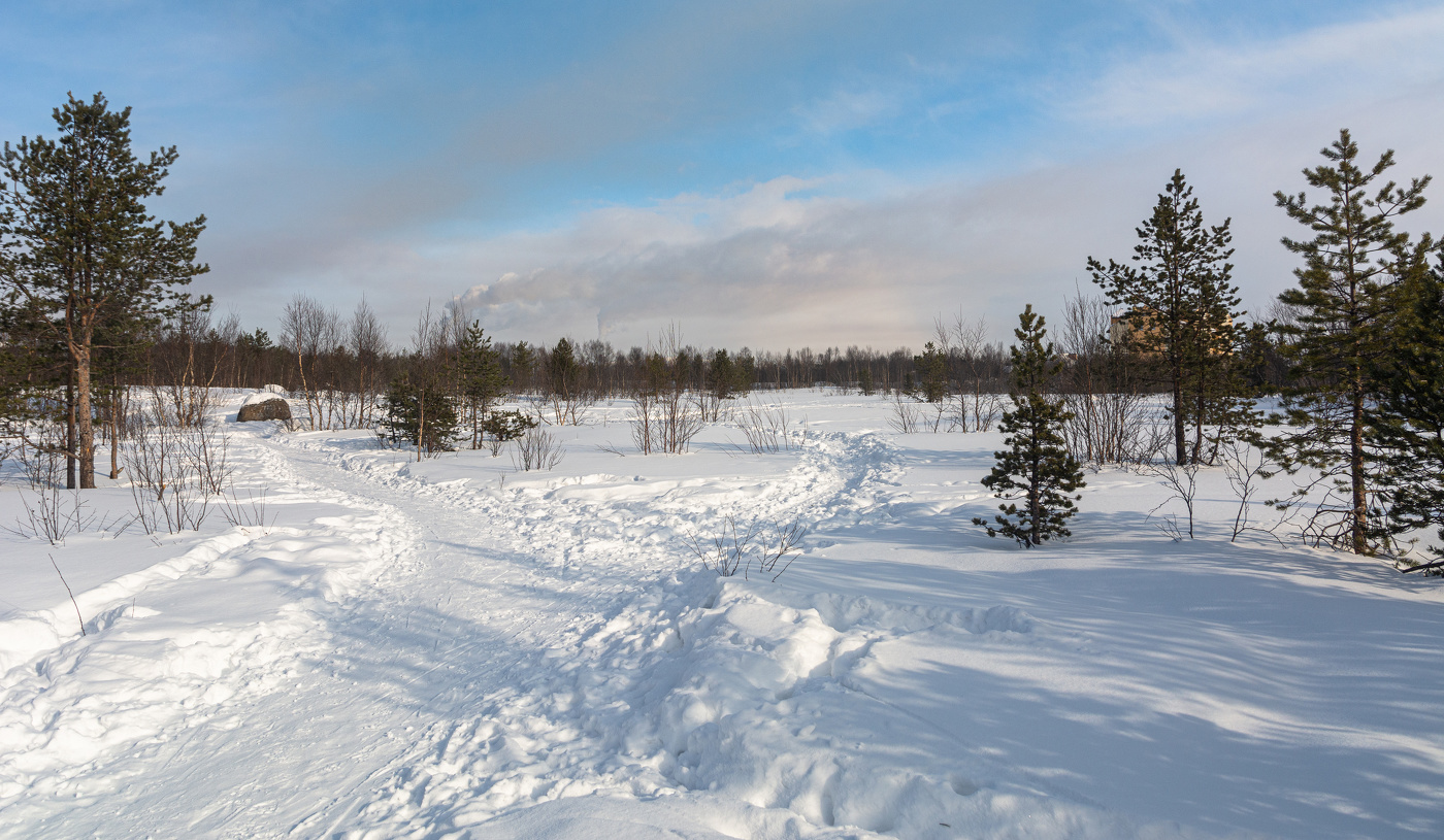 солнечный мартовский день