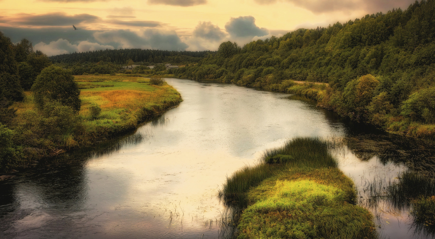 Деревенька.