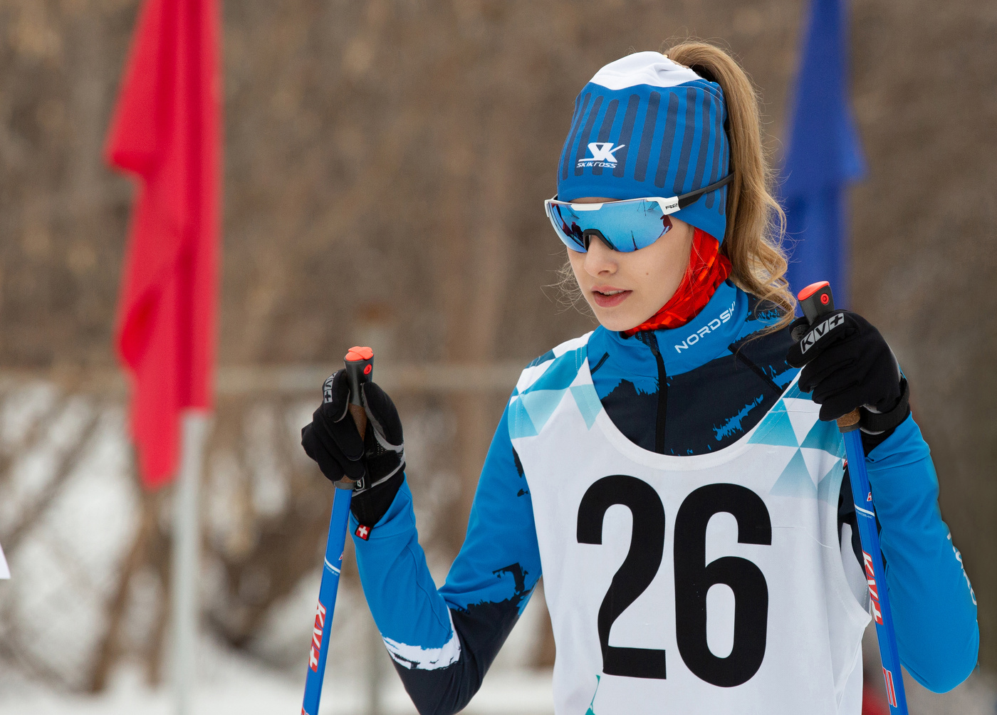 Перед стартом.