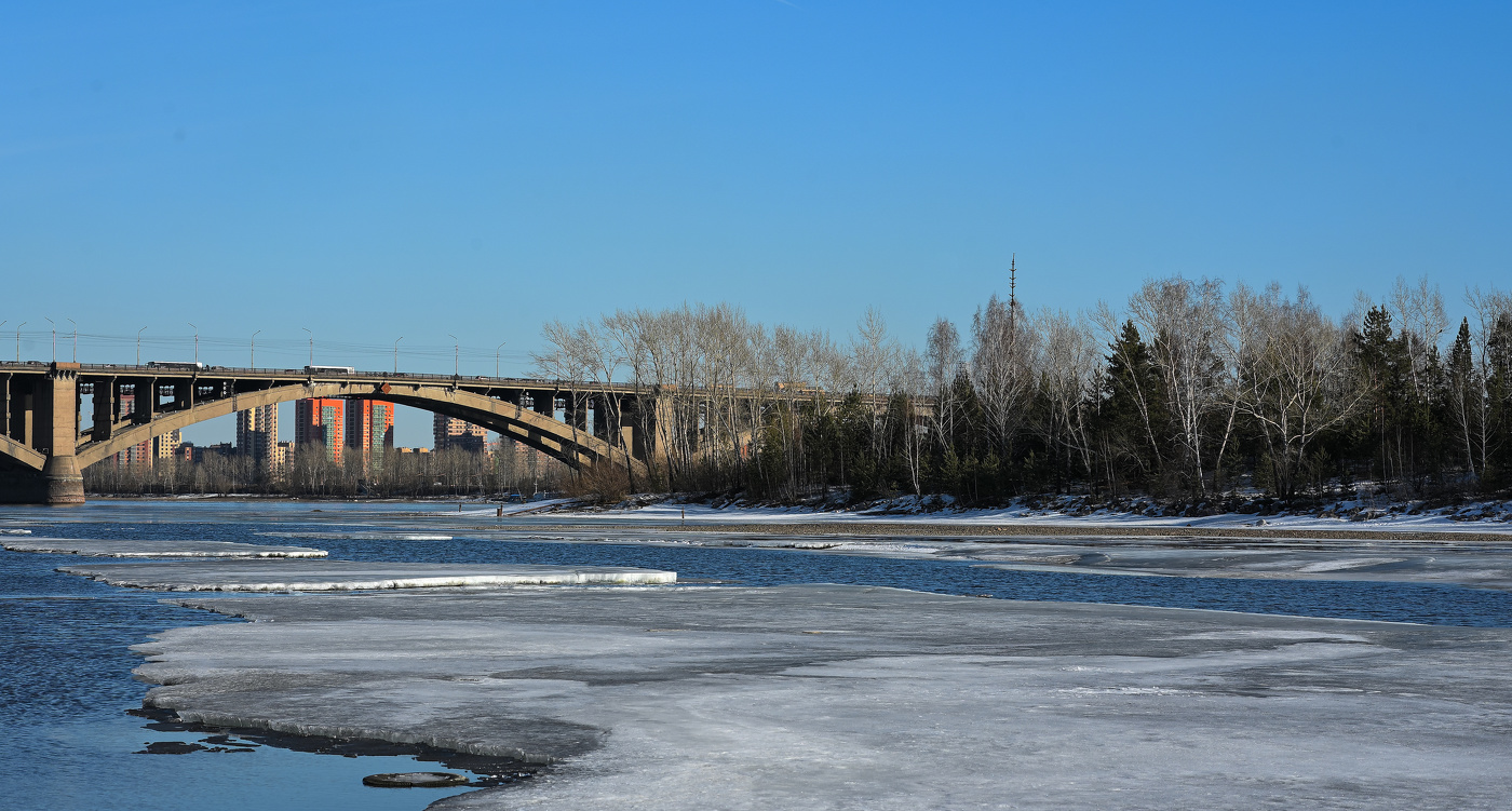 Красноярск, остров Посадный.