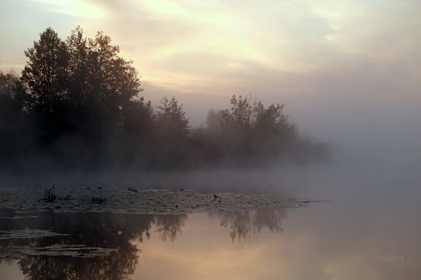 Осеннее утро.
