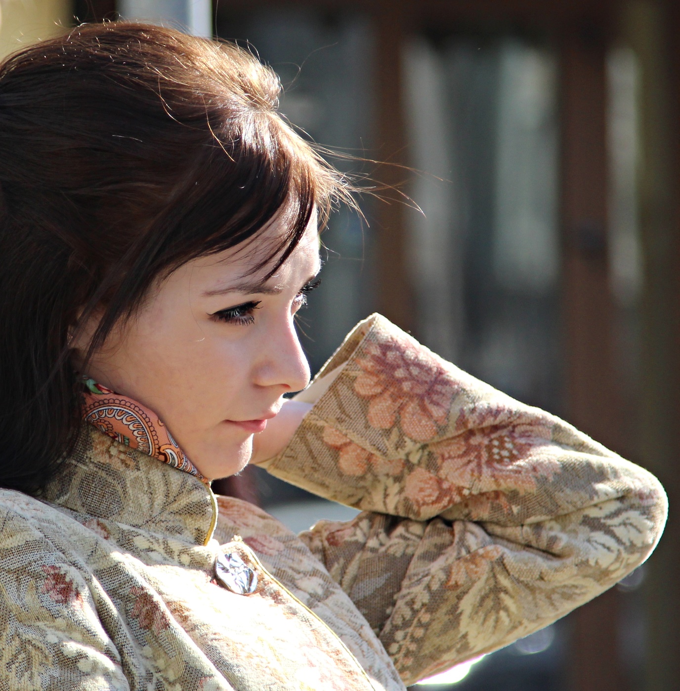 Портрет прохожей