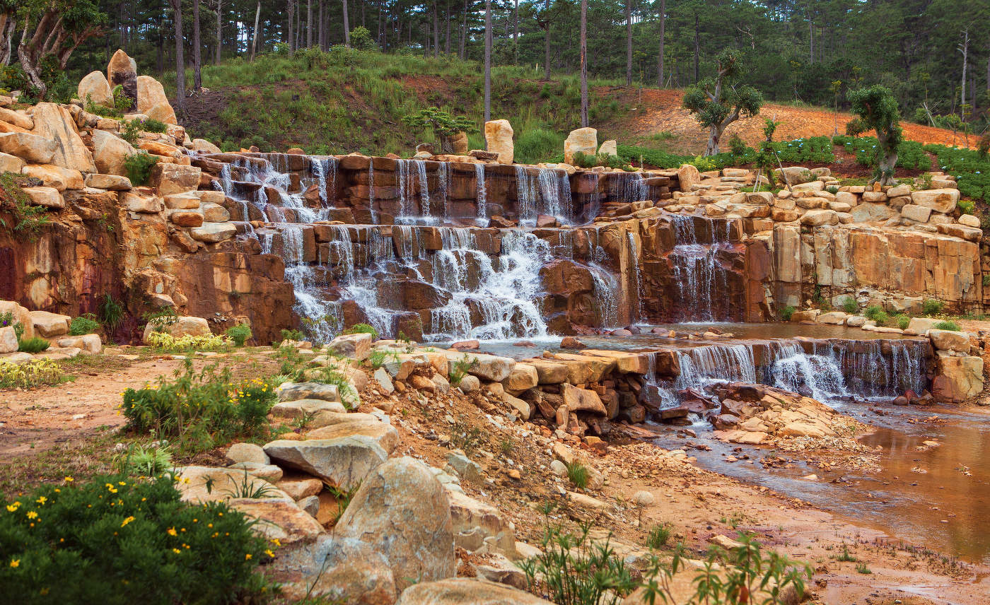 В горах Вьетнама.