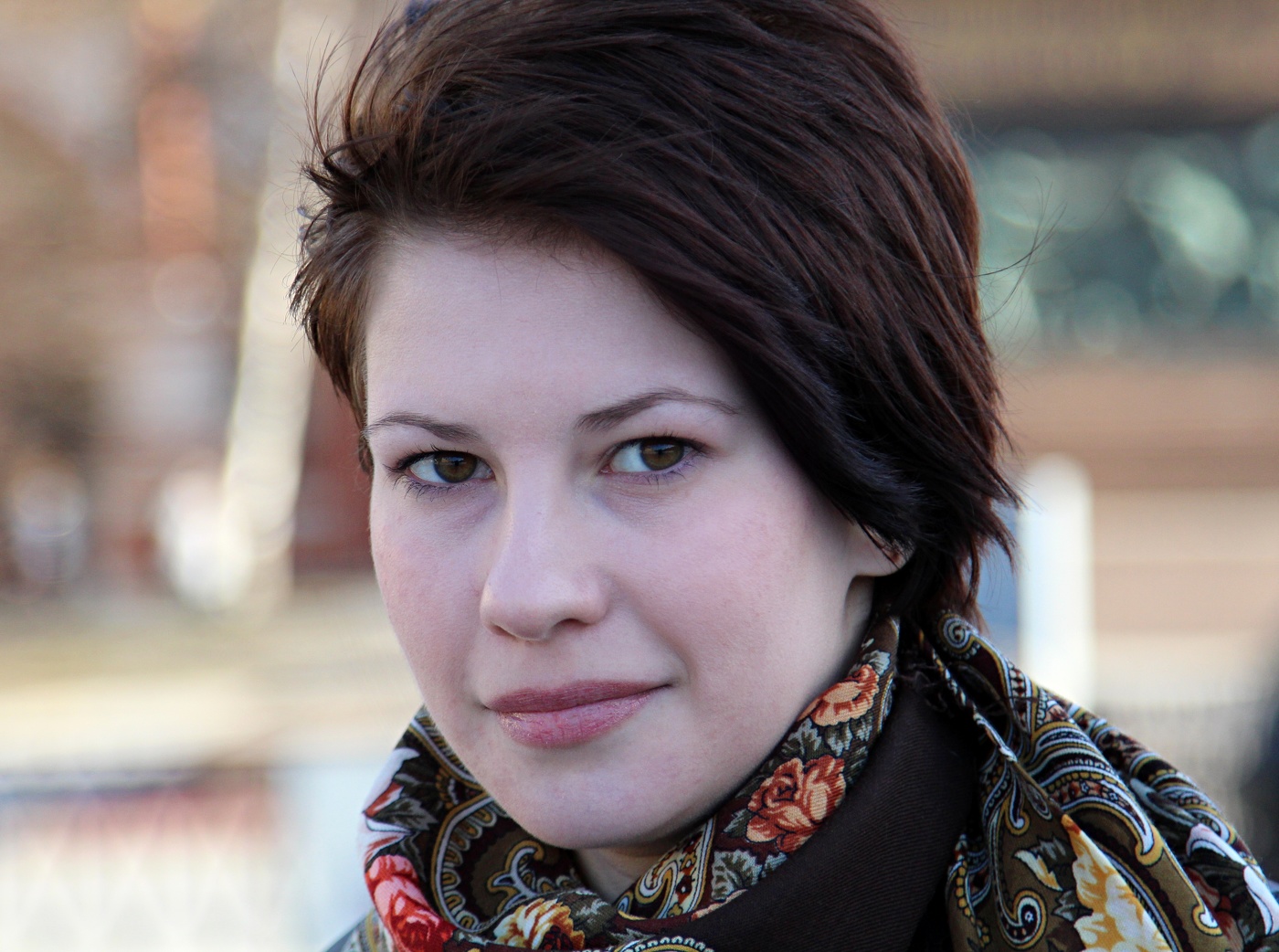 Уличный портрет