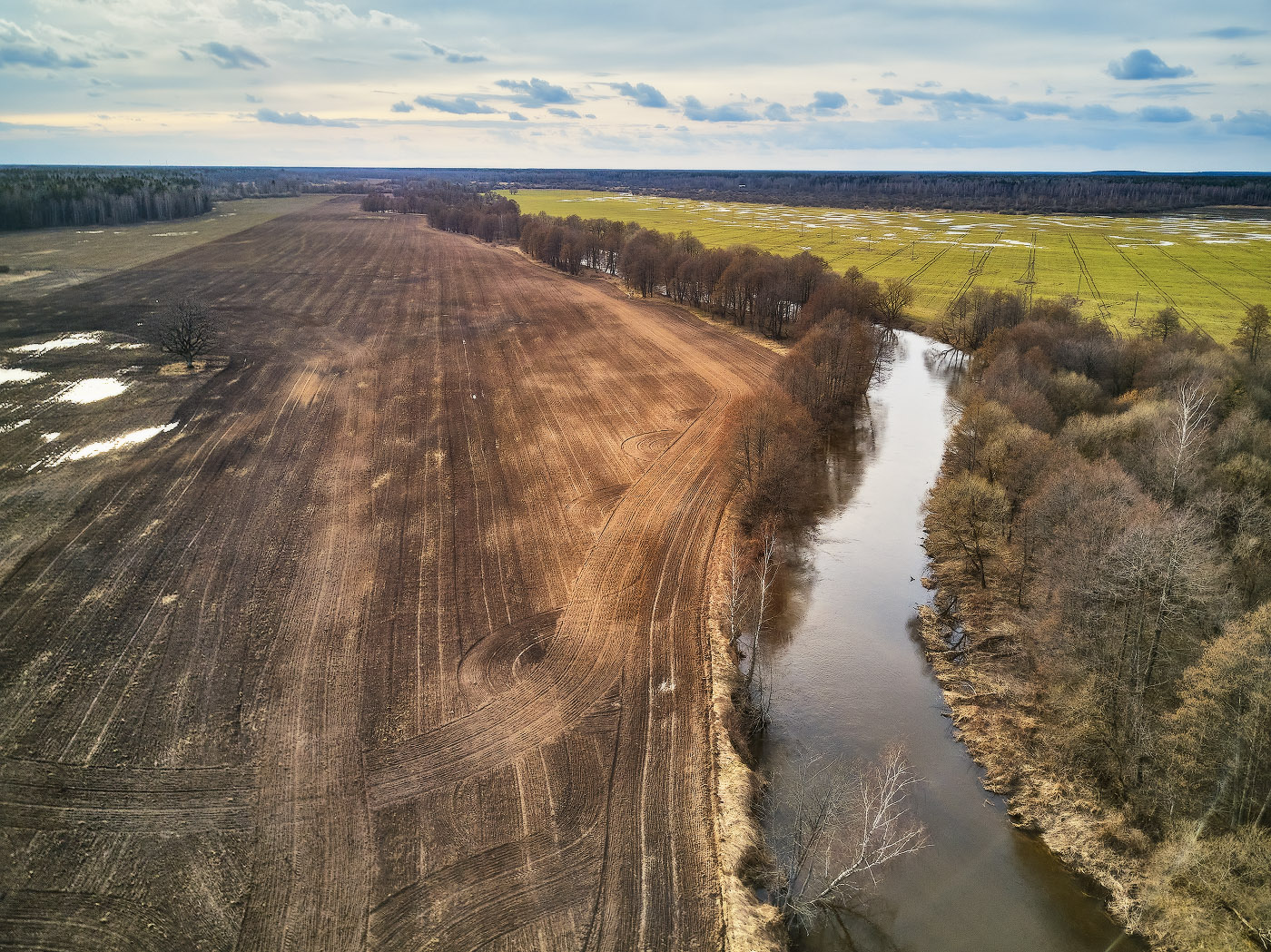 Март на Ислочи