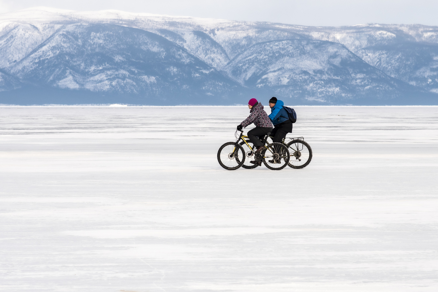 Ледовая велопрогулка