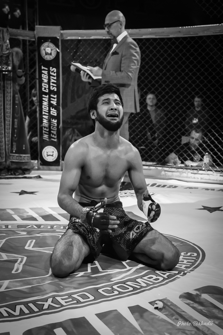 Радость победителя...