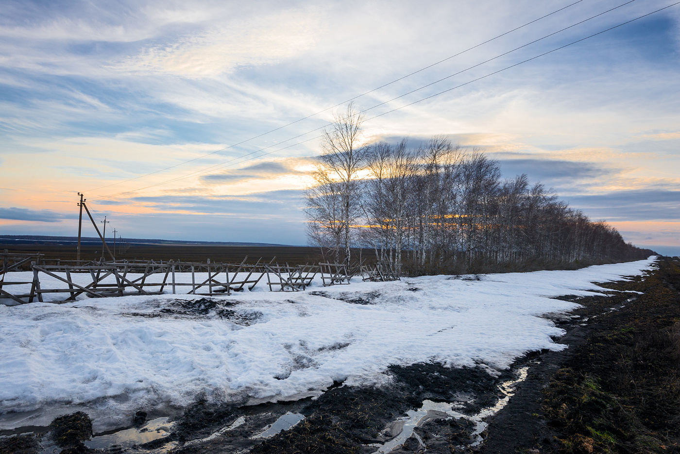Мартовский вечер...
