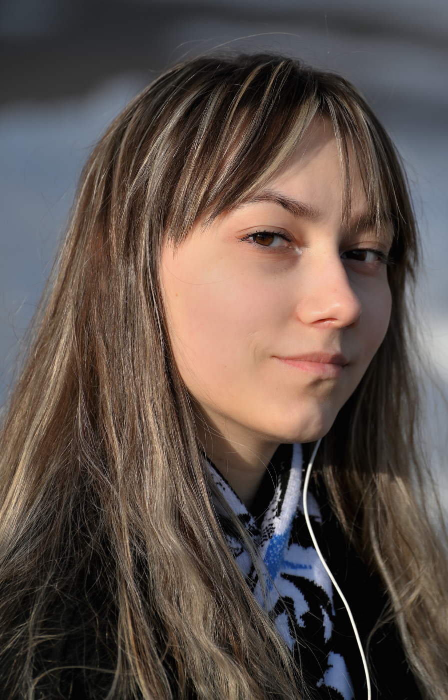 Уличный портрет.