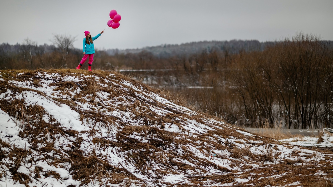 Розовые шарики