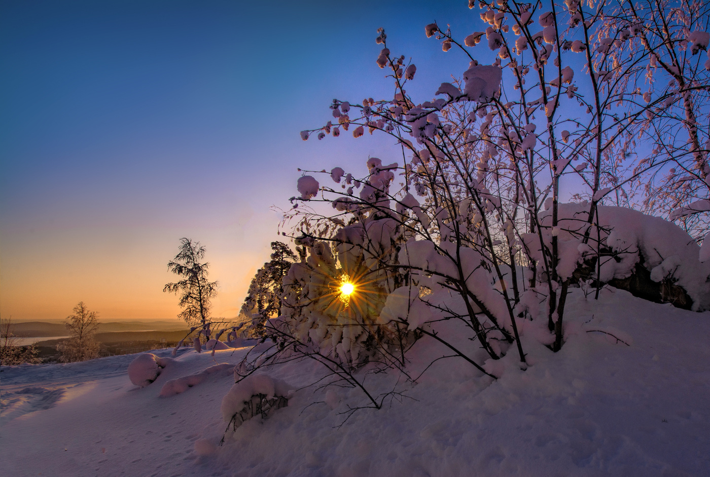 Утреннее солнце