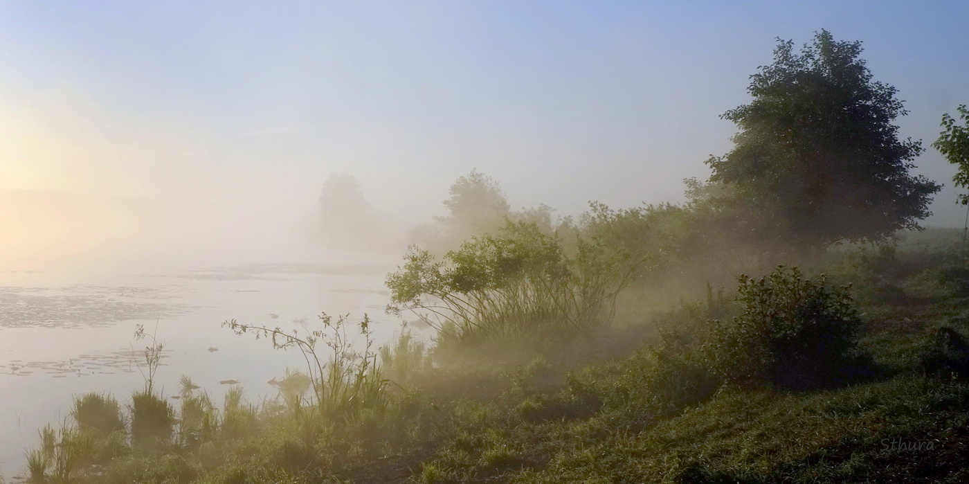 Утренний пейзаж.