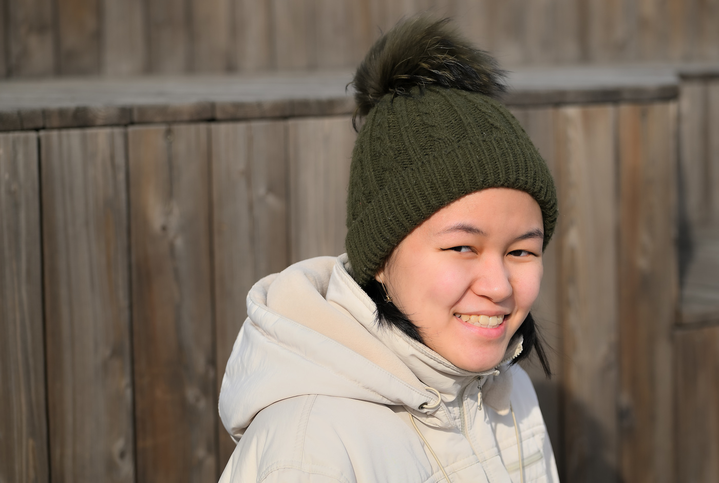 Уличный портрет.